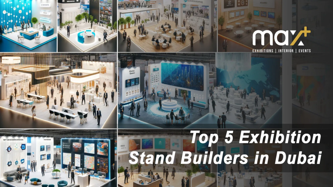 Top 5 exhibition stand builders in Dubai showcasing their innovative and creative exhibition stand designs.